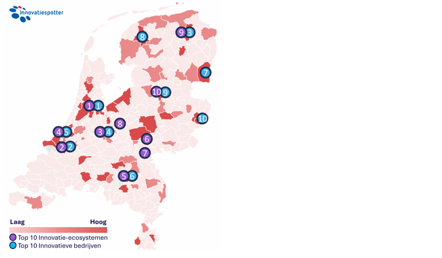 Social impact hotspots kaart